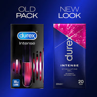 Durex Intense Stimulating Gel (Info 1 - old pack vs new look)