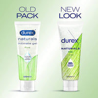 Durex Naturals Pure Lube (Info 1 - old pack vs new look)