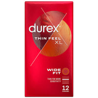 Durex Thin Feel XL Wide Fit Condoms (12 Pack)