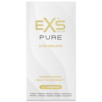 EXS Pure Ultra Thin Latex Condoms (12 Pack) 