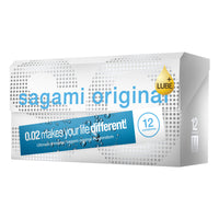 Sagami Original 0.02 Extra Lubricated Condoms (Angled Packaging)