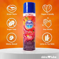 Skins Fruity Juicy Mango and Passionfruit Water-Based Lubricant (Lifestyle shot 1)