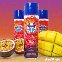 Skins Fruity Juicy Mango and Passionfruit Water-Based Lubricant (Lifestyle shot 2)