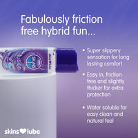 Skins Fusion Hybrid Silicone and Water-Based Lube (Info 5 - fabulously friction free hybrid fun)