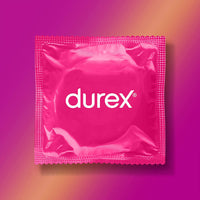Durex Pleasure Me Ribbed & Dotted Condoms (Foil shot)