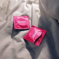 Durex Pleasure Me Ribbed & Dotted Condoms (Lifestyle shot)