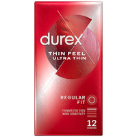 Durex Thin Feel Ultra Thin Condoms (12 Pack)
