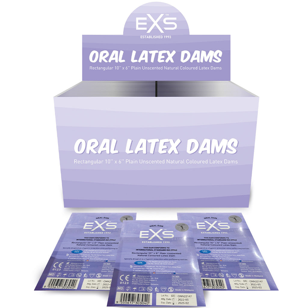 EXS Oral Latex Dams 