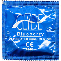 Glyde Blueberry Condoms (Foil)