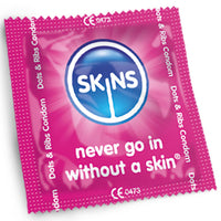 Skins Dots and Ribs Condoms (Foil)