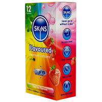 Skins Flavoured Condoms (12 Pack) - Angled Packaging 2