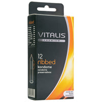 Vitalis Ribbed Condoms (12 Condoms)
