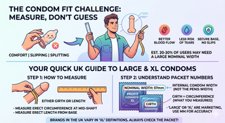 Large Condoms UK: The Complete Guide to XL and Wide Fit Sizes