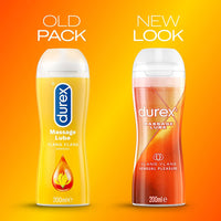 Durex Play Sensual Massage 2 in 1 (200ml) - Old Pack vs New Look