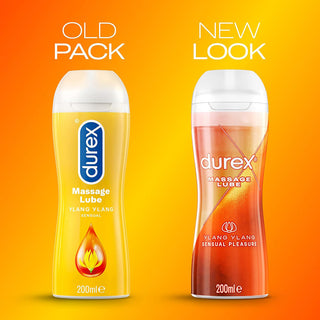 Durex Play Sensual Massage 2 in 1 (200ml) - Old Pack vs New Look