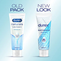 Durex Naturals Moisture Lube (Info 1 - old pack vs new look)