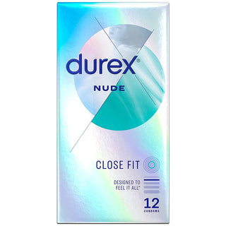 Durex Nude Close Fit Condoms (12 Pack)