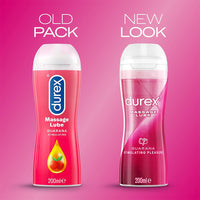 Durex Play Stimulating Massage 2 in 1 (200ml) - Old Pack vs New Look