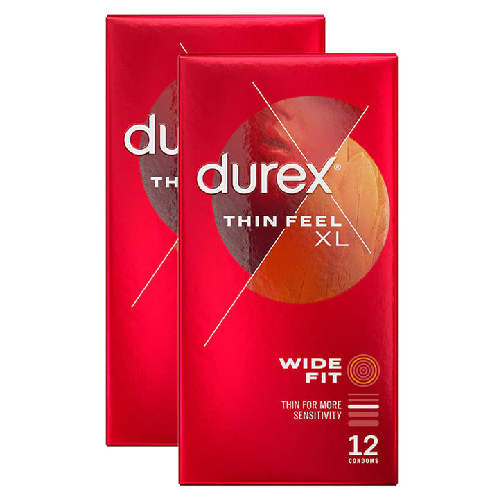 Durex Thin Feel XL Wide Fit Condoms Condoms.uk