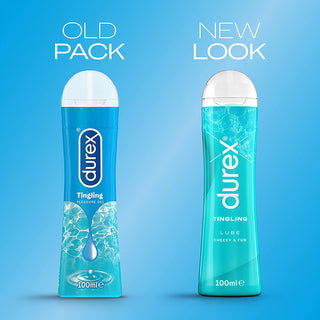 Durex Tingling Lube (Info 1 - old pack vs new look)