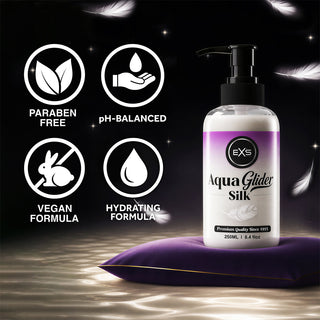 EXS Aqua Glider Silk Lube (250ml) - Info 2