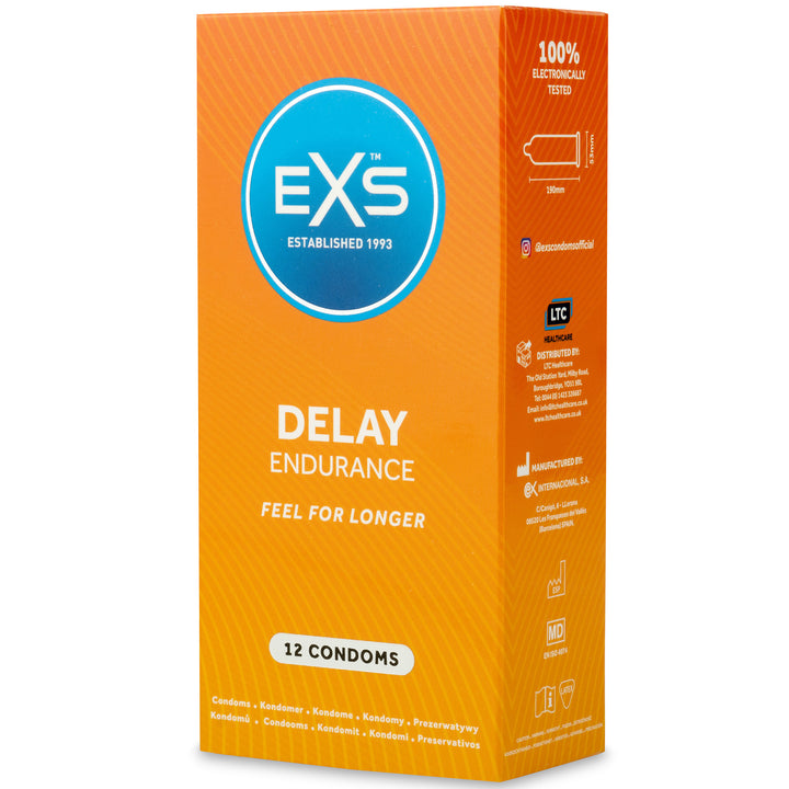 EXS Delay Endurance Condoms | Condoms.uk