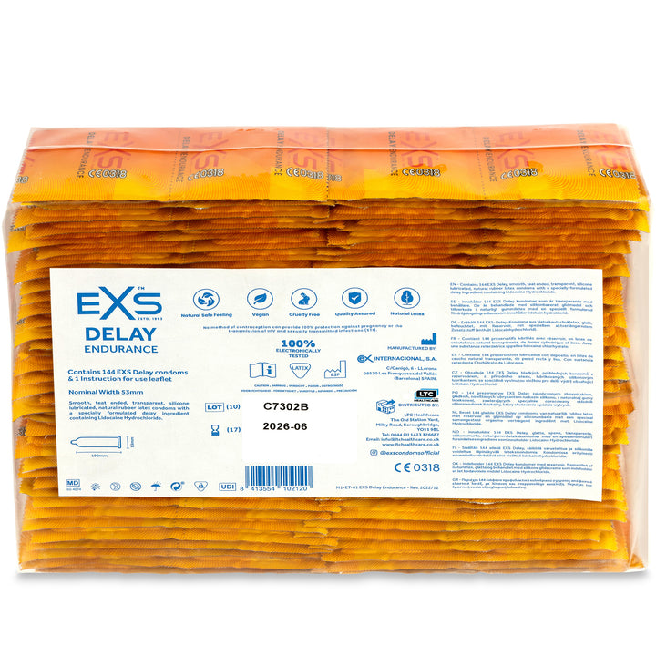 EXS Delay Endurance Condoms | Condoms.uk