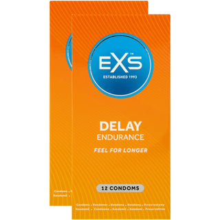 EXS Delay Endurance Condoms (2x 12 Pack)