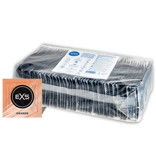 EXS Grande Extra Large Condoms [100 Pack]