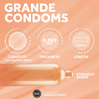 EXS Grande Extra Large Condoms (Info)