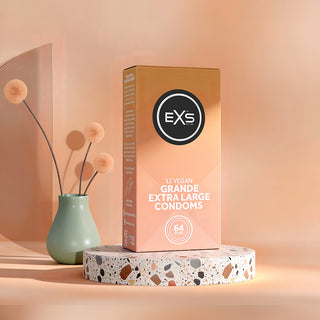 EXS Grande Extra Large Condoms (Lifestyle Shot)