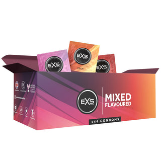 EXS Mixed Flavoured Condoms (144 Pack)