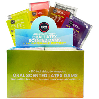 EXS Oral Scented Latex Dams