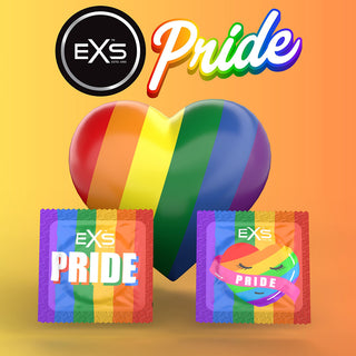 EXS Pride Condoms (Lifestyle Shot)