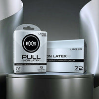 EXS Pull Large Size Non-Latex Condoms (Lifestyle Shot 2)