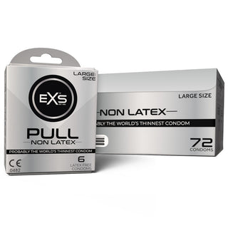 EXS Pull Large Size Non-Latex Condoms