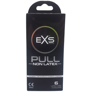 EXS Pull Non-Latex Condoms (6 Pack)