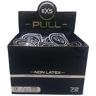 EXS Pull Non-Latex Condoms (72 Pack)