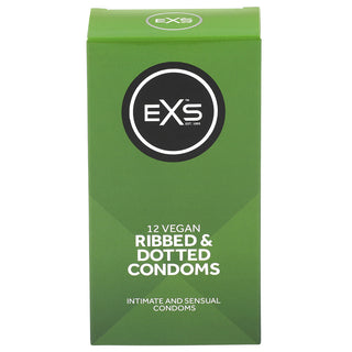 EXS Ribbed and Dotted Condoms (12 Pack)