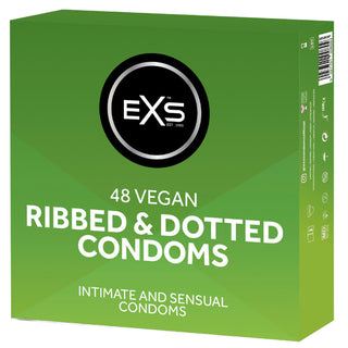 EXS Ribbed and Dotted Condoms (48 Pack)