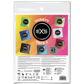 EXS Variety Pack Condoms (42 Pack) - Variety Pack 2