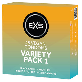 EXS Variety Pack Condoms (48 Pack) - Variety Pack 1