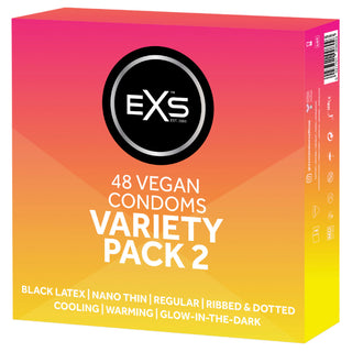 EXS Variety Pack Condoms (48 Pack) - Variety Pack 2