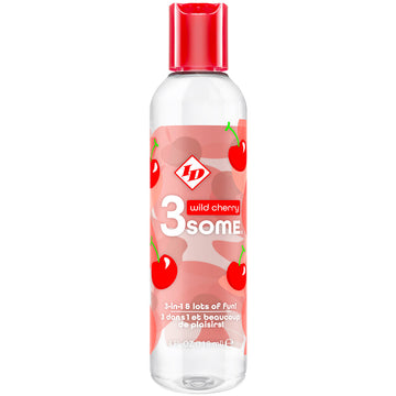 ID Lube 3some 3-in-1 Lubricant Wild Cherry (118ml)