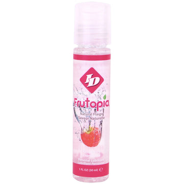 ID Lube Frutopia Natural Flavoured Personal Lubricant Raspberry (30ml)