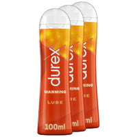 Durex Warming Lube (3x 100ml)