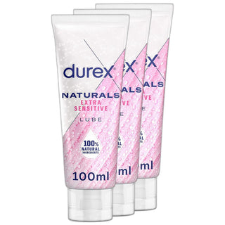 Durex Naturals Extra Sensitive Lube (3x 100ml)