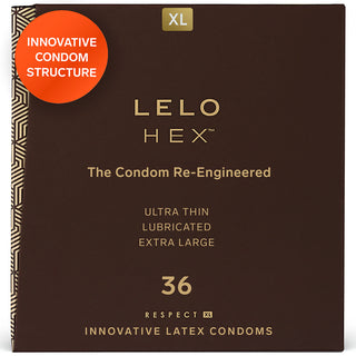 Lelo Hex Respect XL Condoms (36 Pack)