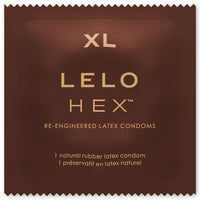Lelo Hex Respect XL Condoms (Foil Shot 1)
