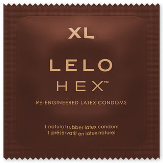 Lelo Hex Respect XL Condoms (Foil Shot 1)